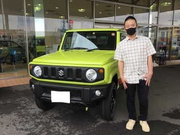 ジムニー　ご納車おめでとうございます！